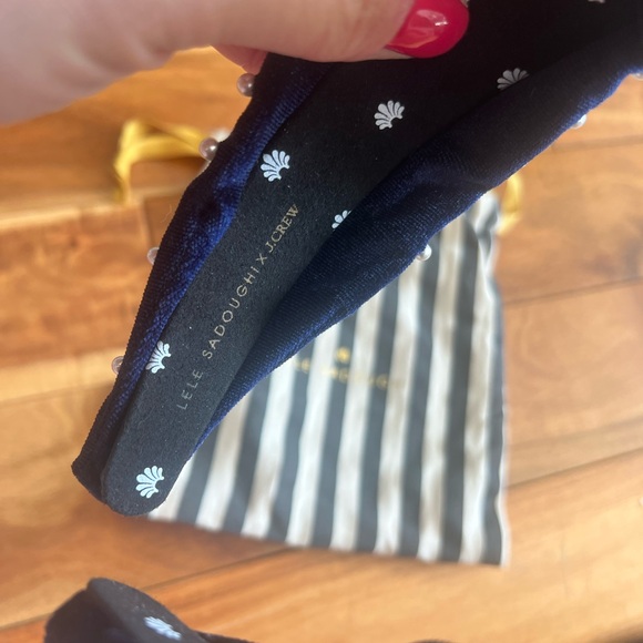 Lele Sadoughi Blue Knotted Hair Accessory - Picture 3 of 3